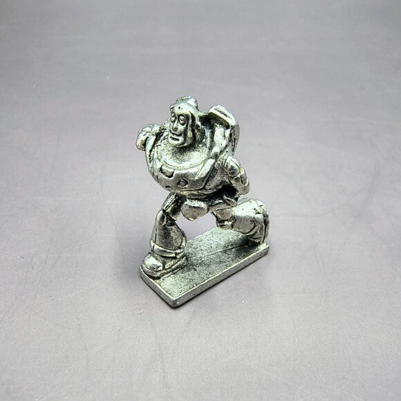 Toy Story Buzz Lightyear Miniature Monopoly Game Pewter Token Mini Fig - Picture 1 of 4